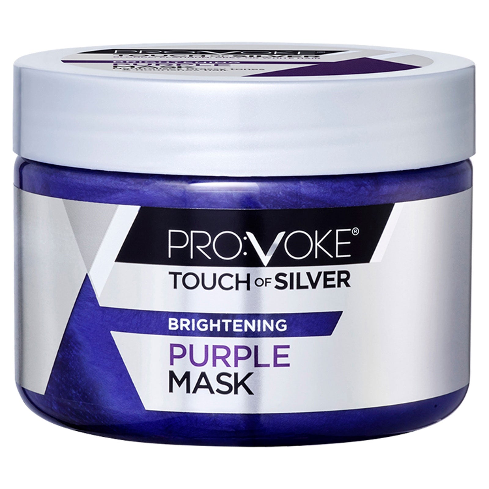 Provoke Touch of Silver Brighten + Hydrate Purple Mask 300ml | High Quality Hair Care Product Online - Product Image Provoke Touch of Silver Brighten + Hydrate Purple Mask 300ml | High Quality Hair Care Product Online - Product Image